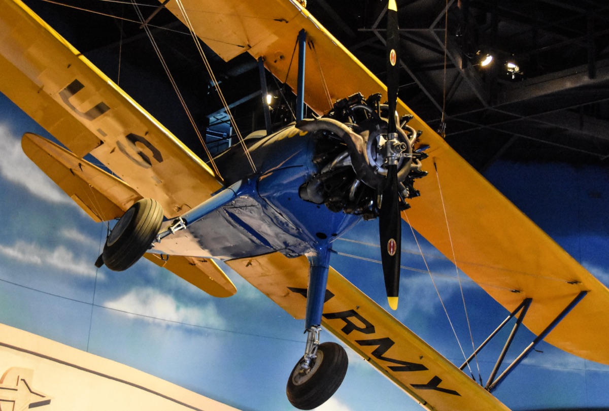 Boeing-Stearman PT-17 Kaydet biplane trainer